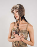 Camouflage Tie-Front Top image 2