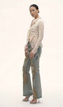 Wool-Blended Open-Front Shirt image 11