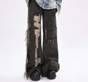 Distressed Multi-pocket Jeans image 6