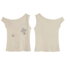 Pearl Necklace Print Top image 7