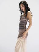 Tiered Mesh Dress image 3