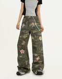 Floral Ops Utility Jeans image 6