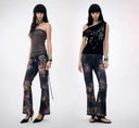 Graffiti-print Leopard Pants image 5