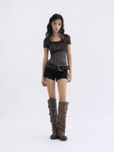 Mystique Lace Fusion Tee image 3