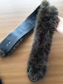 Fur Patchwork Belt image 6