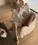 High-Waisted Maxi Skirt image 6