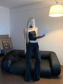 Micro Flare Design Work Pants image 2