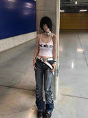 Whisker Bootcut Jeans image 8