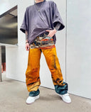 Multi-belt Printed Jeans image 11
