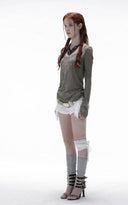 V-Back Winged Shirt image 9