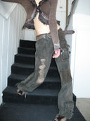 Grunge Bell Bottom Pants image 12