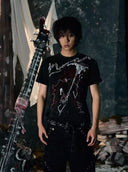 Sickle & Strings Print T-Shirt image 2