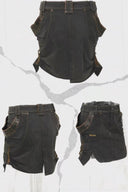 Embroidered Fur-trimmed Suit Set image 5