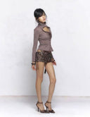 Mock Two-Piece Neckline Top image 8