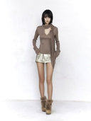 Dune Silk-Knit Top image 3