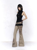 Artistry Khaki Flares image 7