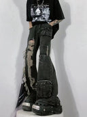 Distressed Multi-pocket Jeans image 2