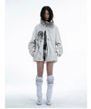 Oversized Polar Fleece Jacket image 9
