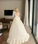 High-Waisted Maxi Skirt image 4