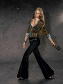 Parisienne Tamed-Leopard Plunge image 6