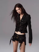 Victorian Gothic Corset Shirt image 1