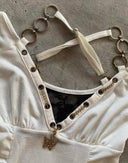 V-neck fitted T-shirt image 3