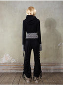 Patchwork Zip-up Hoodie image 12