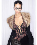 Leopard-print Halterneck Top image 10