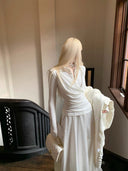 Flutter Collar Two-Piece T-shirt Top image 0