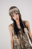 Camouflage Tie-Front Top image 3