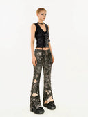PU Leather Halter Neck Tank Top image 10