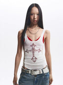 Divine Bloom Corset Tank image 0