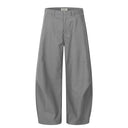 Curved-Hem Relaxed Pants image 5