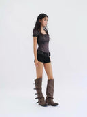 Mystique Lace Fusion Tee image 6