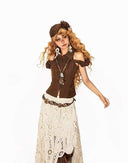 Alabaster Lace Drift Skirt image 12