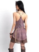 Floral Embroidered Lace Dress (with Belt) image 4