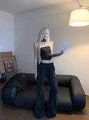 Micro Flare Design Work Pants image 11