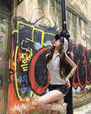 Sequins Patchwork Hooded Vest image 5