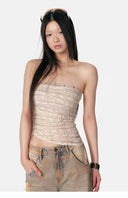 Cross Studded Bustier Set image 9