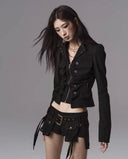 Victorian Gothic Corset Shirt image 4