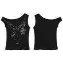 Pearl Necklace Print Top image 6