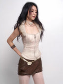 Detachable Fur-collar Camisole image 11