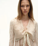 Wool-Blended Open-Front Shirt image 6