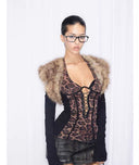Leopard-print Halterneck Top image 11