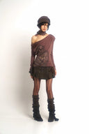 Metal Rhinestone Printed Top image 10