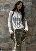 Royal Wings Print Shirt image 5