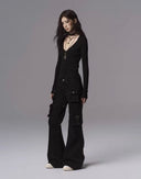 Silk-Blend Ribbed Pullover image 11