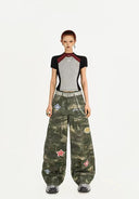 Floral Ops Utility Jeans image 4