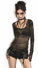 Script Knit Top image 7