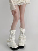 Subculture knitting pair piles of leg covers image 3